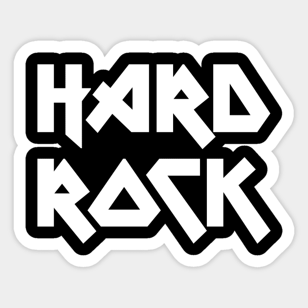 hardrock Sticker by lkn